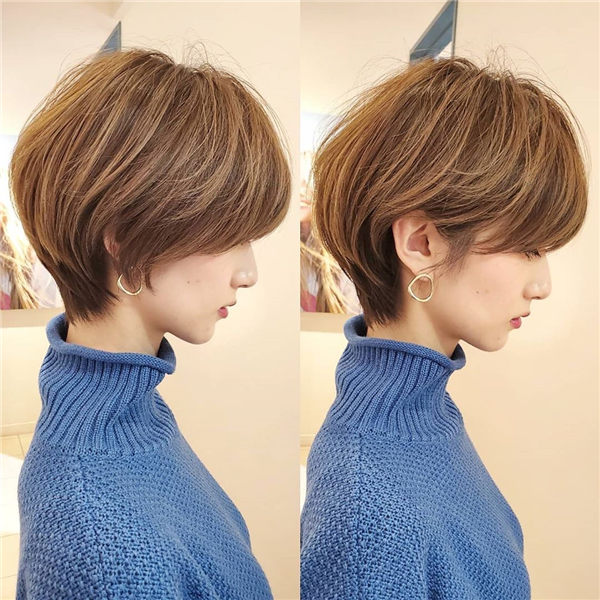 bob cut japanese salon