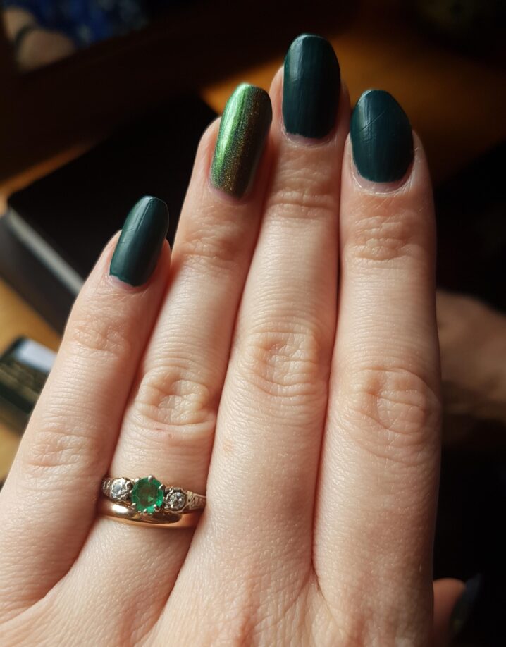 heirloom rings manicure