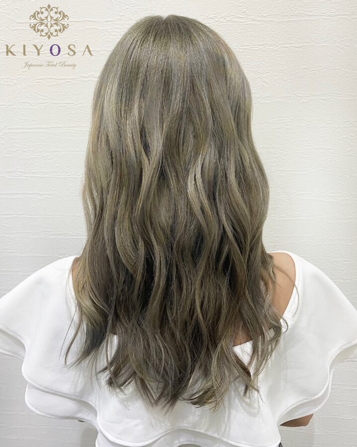kiyosa japanese total beauty salon ash blonde hair color